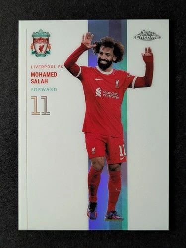 Mohamed Salah 2023 Topps Chrome Refractor
