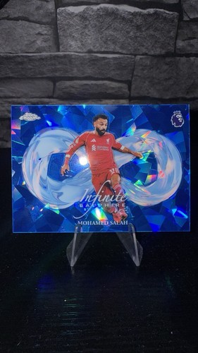 Mohamed Salah 2025 Topps Chrome Sapphire