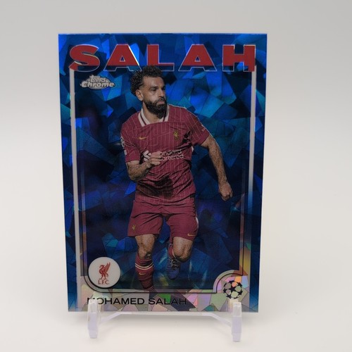 Mohamed Salah 2024 Topps Chrome Sapphire