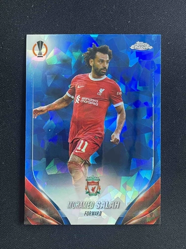 Mohamed Salah 2024 Topps Chrome Sapphire
