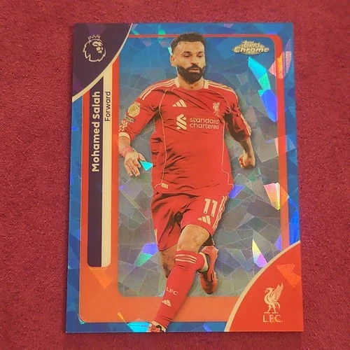 Mohamed Salah 2026 Topps Chrome Sapphire
