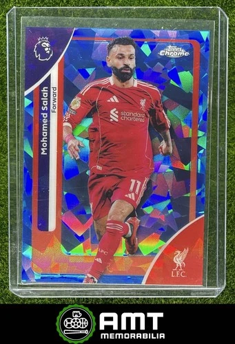 Mohamed Salah 2026 Topps Chrome Sapphire