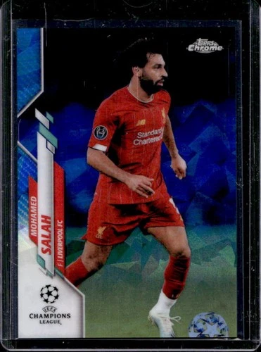 Mohamed Salah 2019 Topps Chrome Sapphire