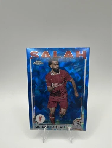 Mohamed Salah 2024 Topps Chrome Sapphire