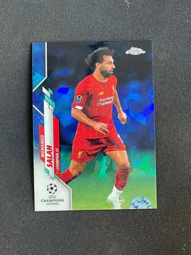 Mohamed Salah 2019 Topps Chrome Sapphire Edition