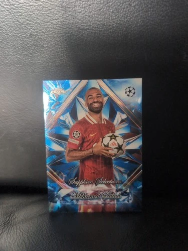 Mohamed Salah 2024 Topps Chrome Sapphire Sapphire