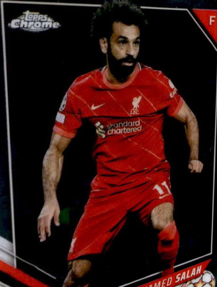 Mohamed Salah 2021 Topps Chrome UCC 21