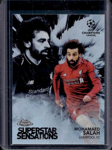 Mohamed Salah 2018 Topps Chrome UEFA