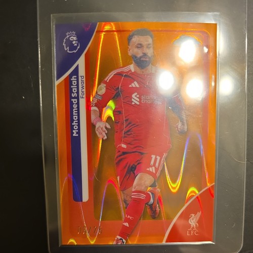 Mohamed Salah 2024 Topps Chrome Wave /25