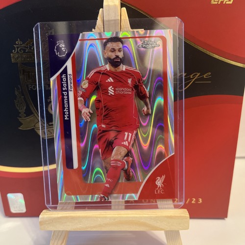Mohamed Salah 2026 Topps Chrome Wave