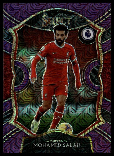 Mohamed Salah 2020 Panini Chronicles Purple Mojo