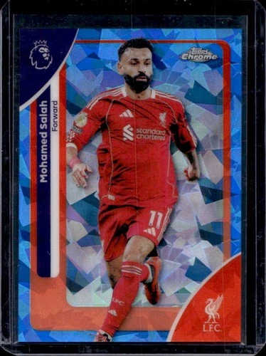 Mohamed Salah 2026 Topps Cromo Zafiro Premier League Sapphire