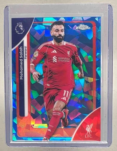 Mohamed Salah 2026 Topps Cromo Zafiro Sapphire