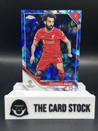Mohamed Salah 2021 Topps Cromo Zafiro Sapphire