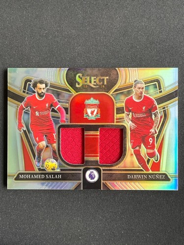 Mohamed Salah & Darwin Núñez 2024 Panini Select