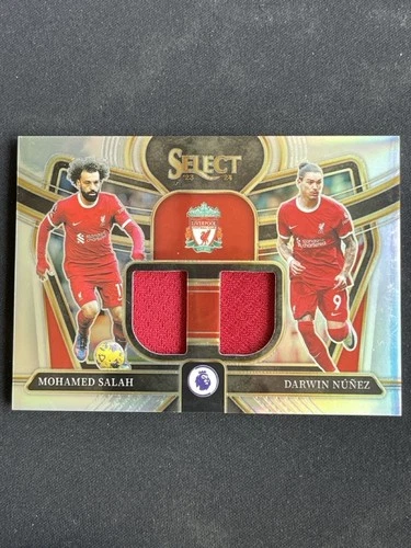 Mohamed Salah, Darwin Nunez 2024 Panini Select