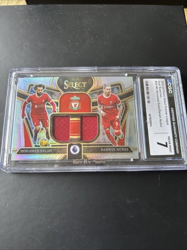 Mohamed Salah, Darwin Nunez 2023 Panini Select