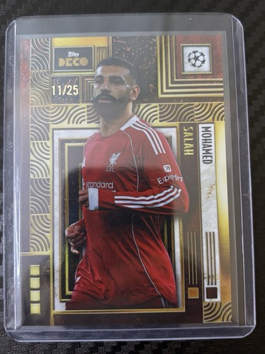 Mohamed Salah 2025 Topps Deco /25