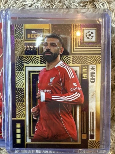 Mohamed Salah 2025 Topps Deco /50