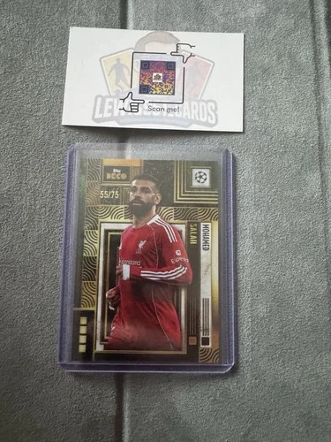 Mohamed Salah 2025 Topps Deco /75
