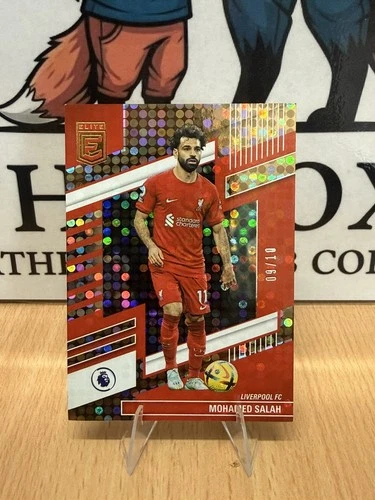 Mohamed Salah 2022 Panini Donruss Elite Parallelo /10