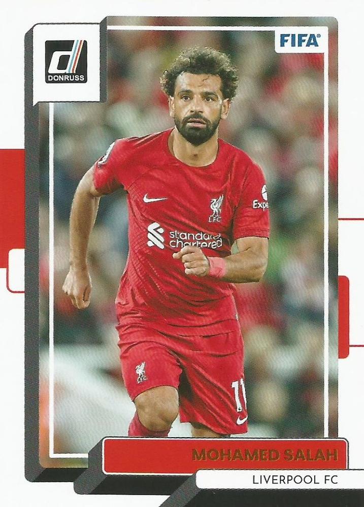 Mohamed Salah 2022 Panini Donruss Soccer 15