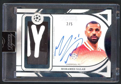 Mohamed Salah 2024 Topps Dynasty 2/5