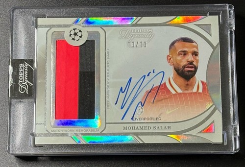 Mohamed Salah 2024 Topps Dynasty UEFA Silver /10