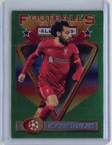 Mohamed Salah 2021 Topps Finest