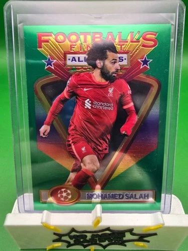 Mohamed Salah 2021 Topps Finest