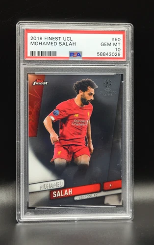 Mohamed Salah 2020 Topps Finest