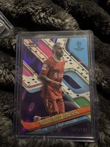 Mohamed Salah 2024 Topps Finest /199