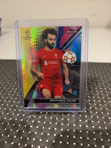 Mohamed Salah 2021 Topps Finest /250