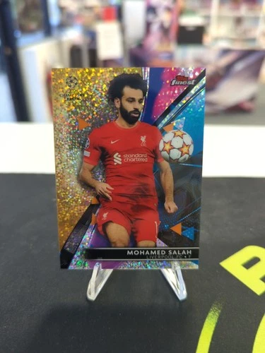 Mohamed Salah 2021 Topps Finest /50
