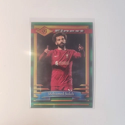 Mohamed Salah 2022 Topps Finest