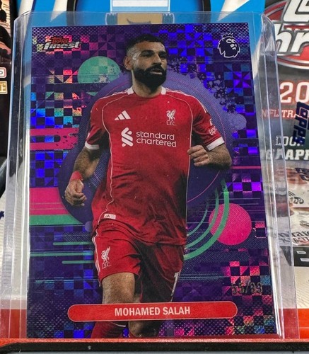 Mohamed Salah 2025 Topps Finest /99