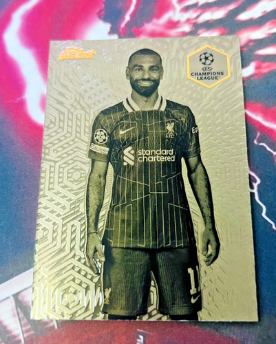 Mohamed Salah 2024 Topps Finest Bronze