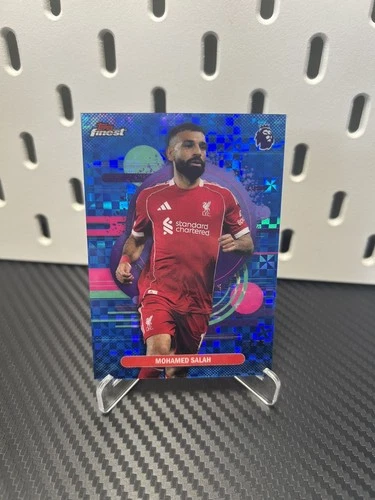 Mohamed Salah 2026 Topps Finest Chrome /75