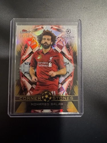 Mohamed Salah 2018 Topps Finest Gold /50