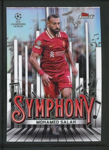 Mohamed Salah 2025 Topps Finest Refractor