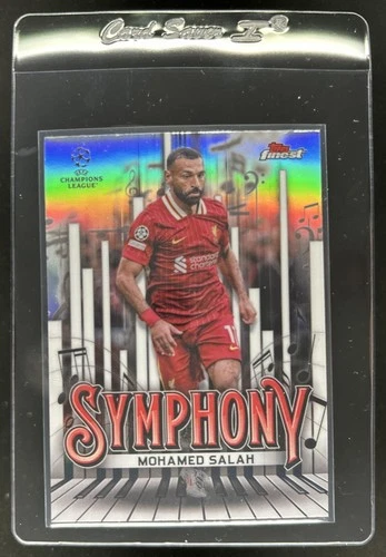 Mohamed Salah 2024 Topps Finest UEFA