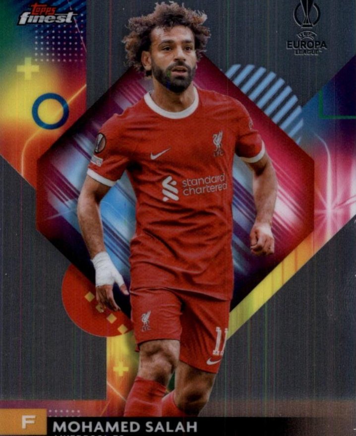 Mohamed Salah 2023 Topps Finest UEFA Club Competitions