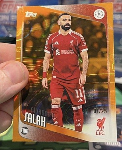 Mohamed Salah 2025 Topps Flagship /25