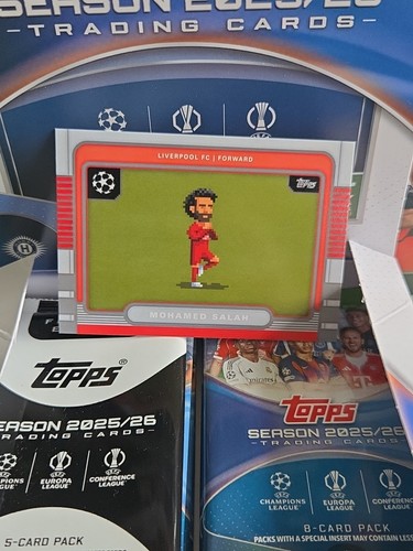 Mohamed Salah 2025 Topps Flagship 8B-19