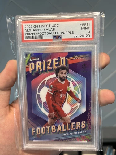 Mohamed Salah 2023 Topps Futbolistas Mejor Preciados Purple /299