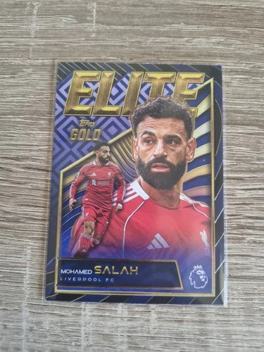 Mohamed Salah 2025 Topps Gold Premier League Gold