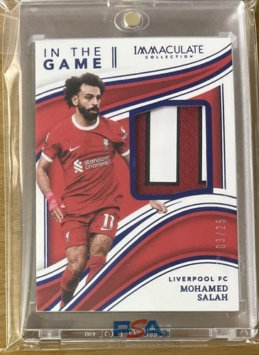 Mohamed Salah 2024 Panini Immaculate Collection Sapphire /25