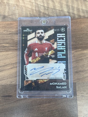 Mohamed Salah 2024 Topps Knock Out /25