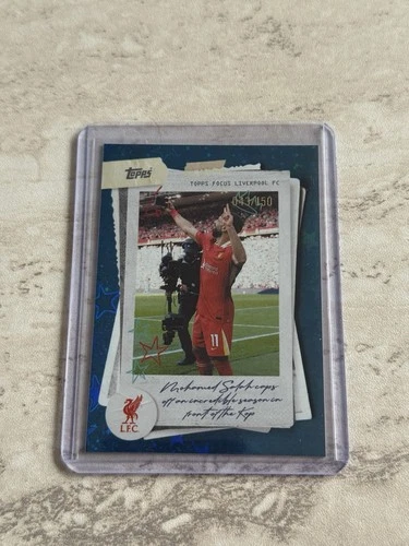 Mohamed Salah 2025 Topps Liverpool Focus /150