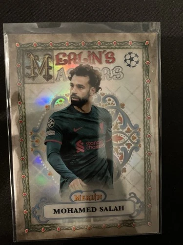 Mohamed Salah 2022 Topps Merlin Chrome